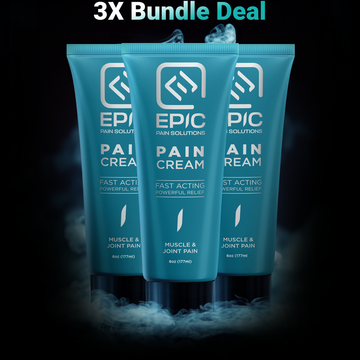 3x EPIC Pain Cream 6oz
