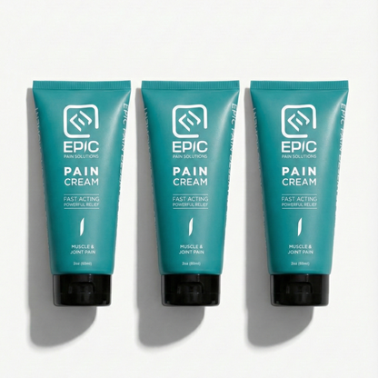 Epic Pain Relief Cream – 2 oz (3 Pack)