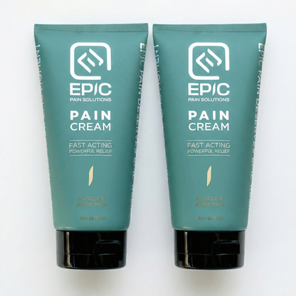 Epic Pain Relief Cream – Large 6 oz (2 Pack)